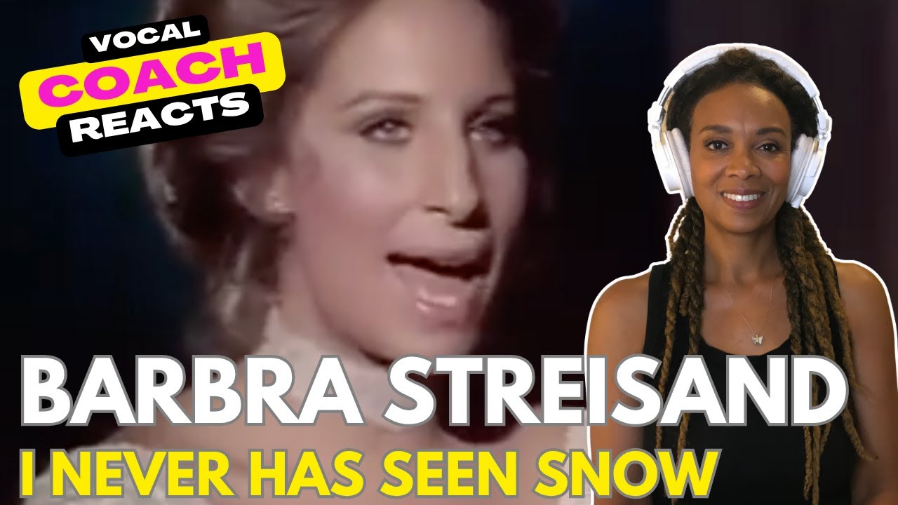 VOCAL COACH REACTION & ANALYSIS - BARBRA STREISAND  - 