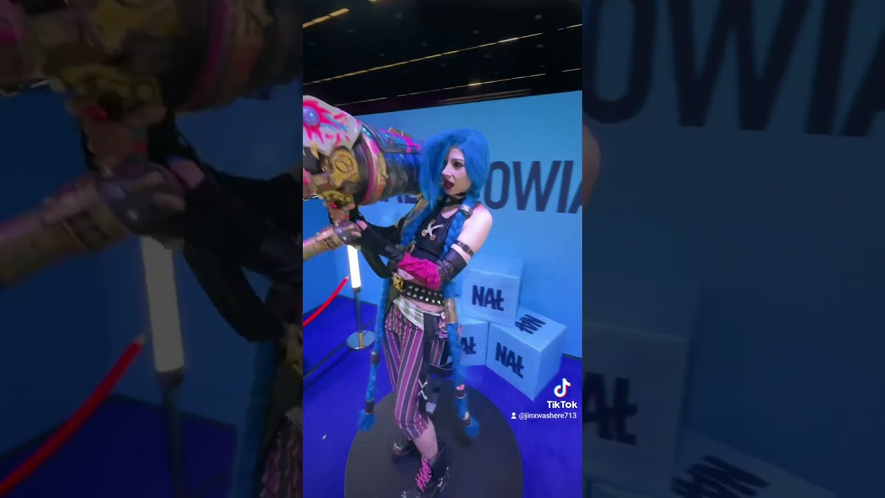 360&deg; 🤌🏻✨ #360 #viral #cosplay #jinx #jinxedit #jinxcosplay #arcane #leagueoflegends #tiktok