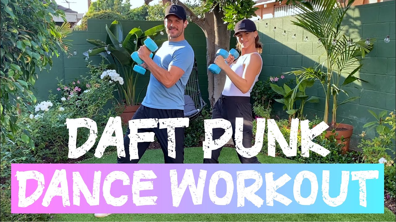 Daft Punk Dumbbell Dance Workout | 20 Minutes
