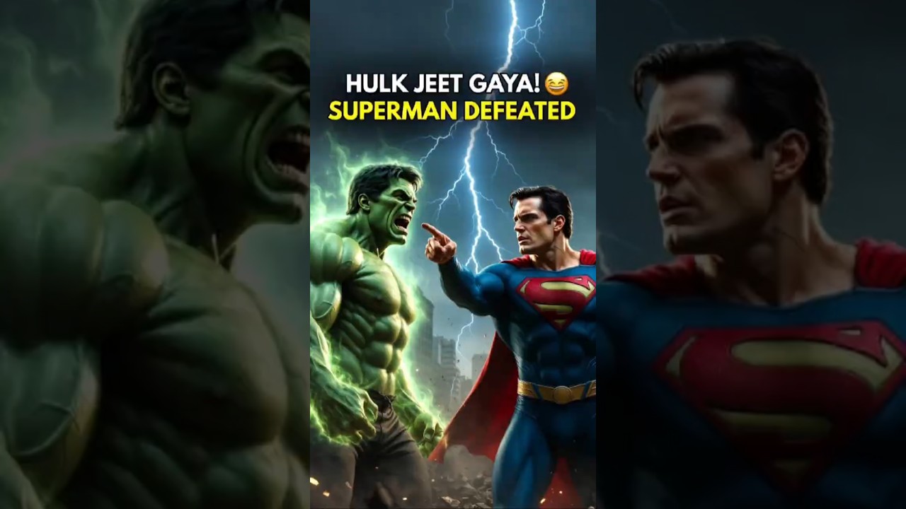 “Hulk vs Superman: Aakhir Hulk Jeet Gaya!” 