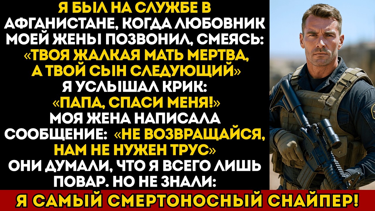 Любовник моей жены смеялся в трубку… пока не понял, кому он на самом деле угрожает...