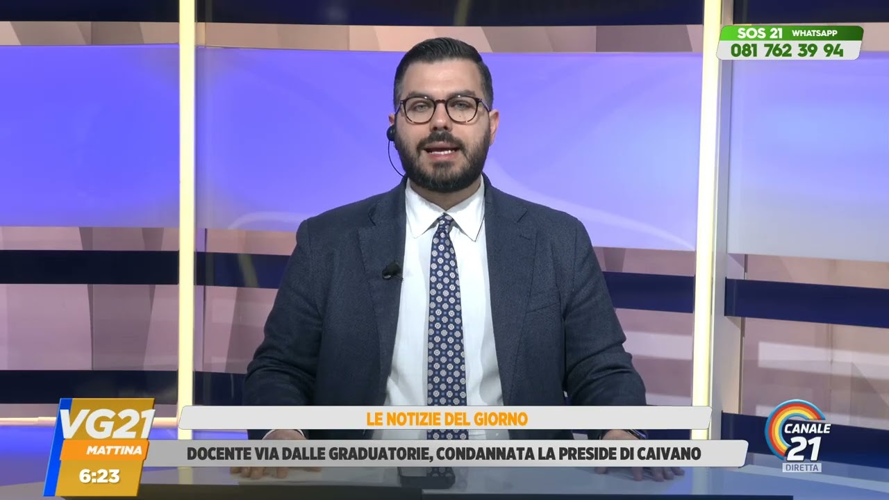 CANALE 21 | Telegiornale - Il VG21 MATTINA  - 6 febbraio 2026