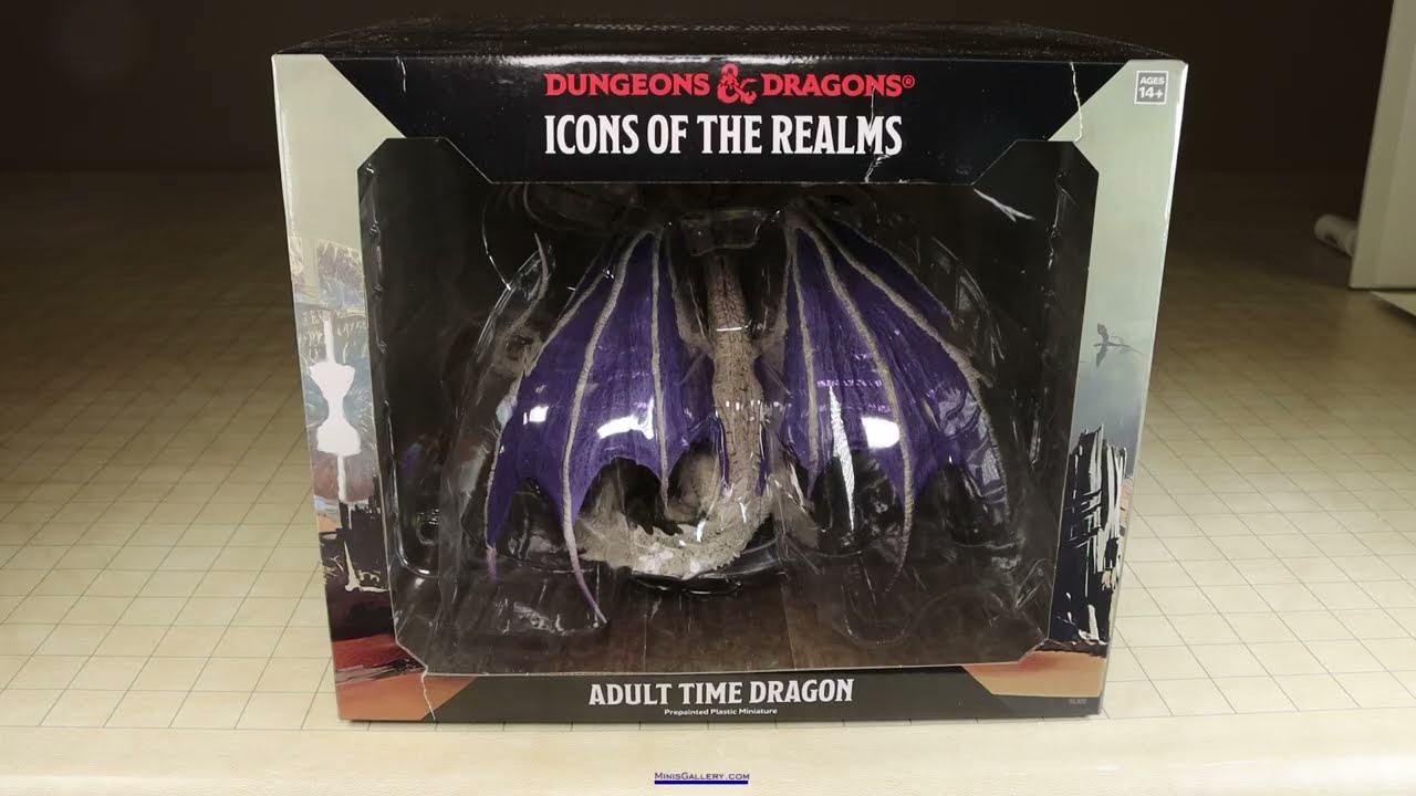 D&D Icons of the Realms, Adult Time Dragon, Pre-Painted Miniature, A Quick Review