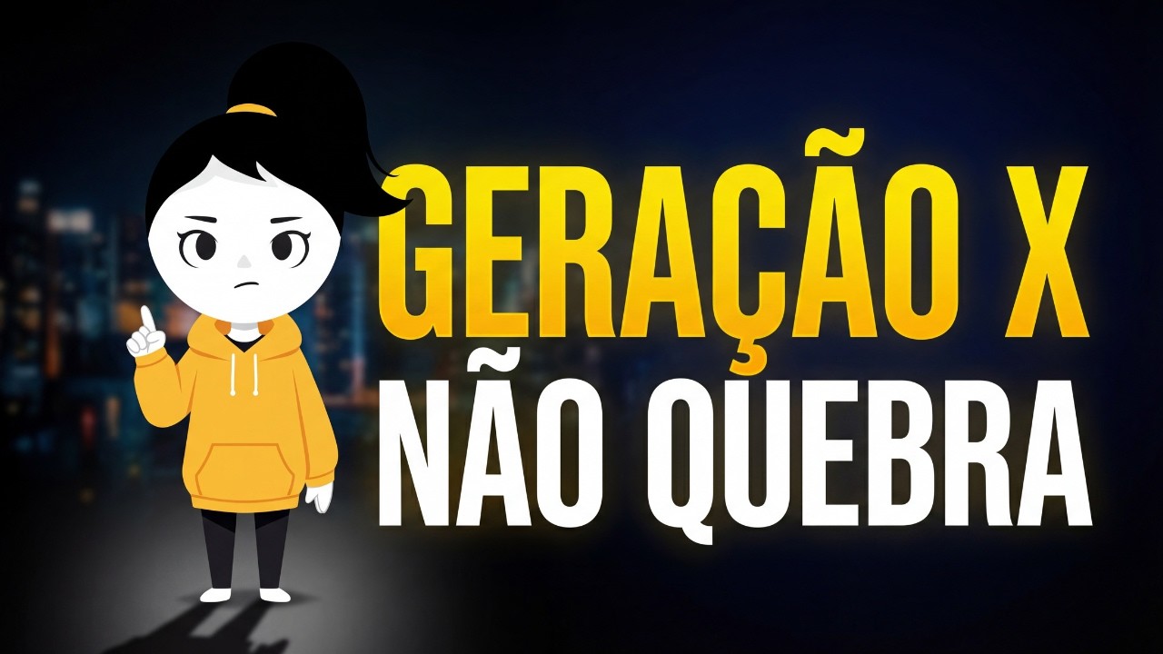 Geração X É FORTE! Psicologia Explicada