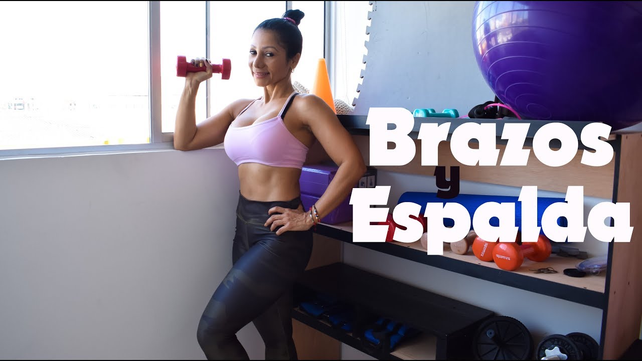 Adelgazar brazos y espalda 30 Minutos |Rutina 12| Eliminar grasa de brazos y espalda  - Dey Palencia