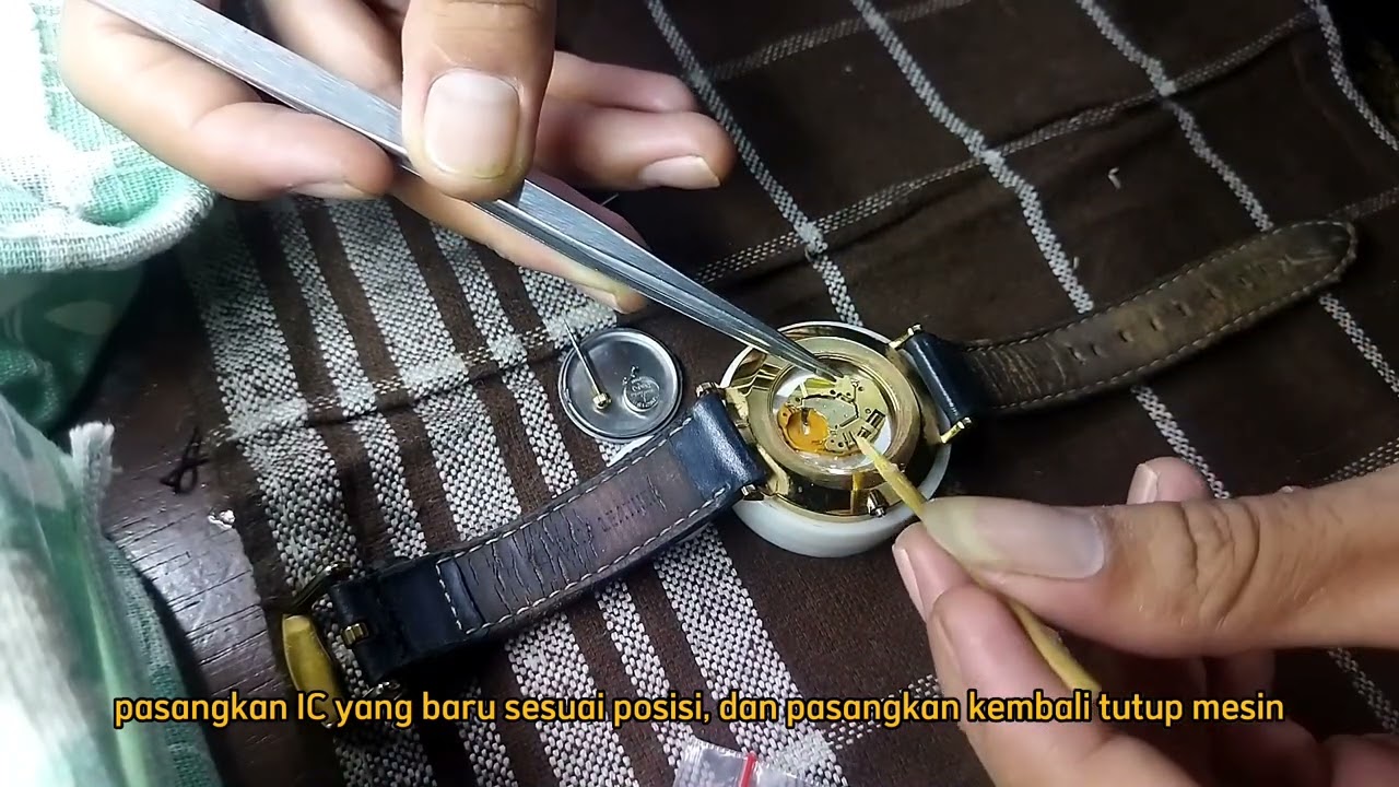 SERVICE GANTI IC JAM TANGAN DW B36R3 ORIGINAL, CARA MUDAH GANTI IC