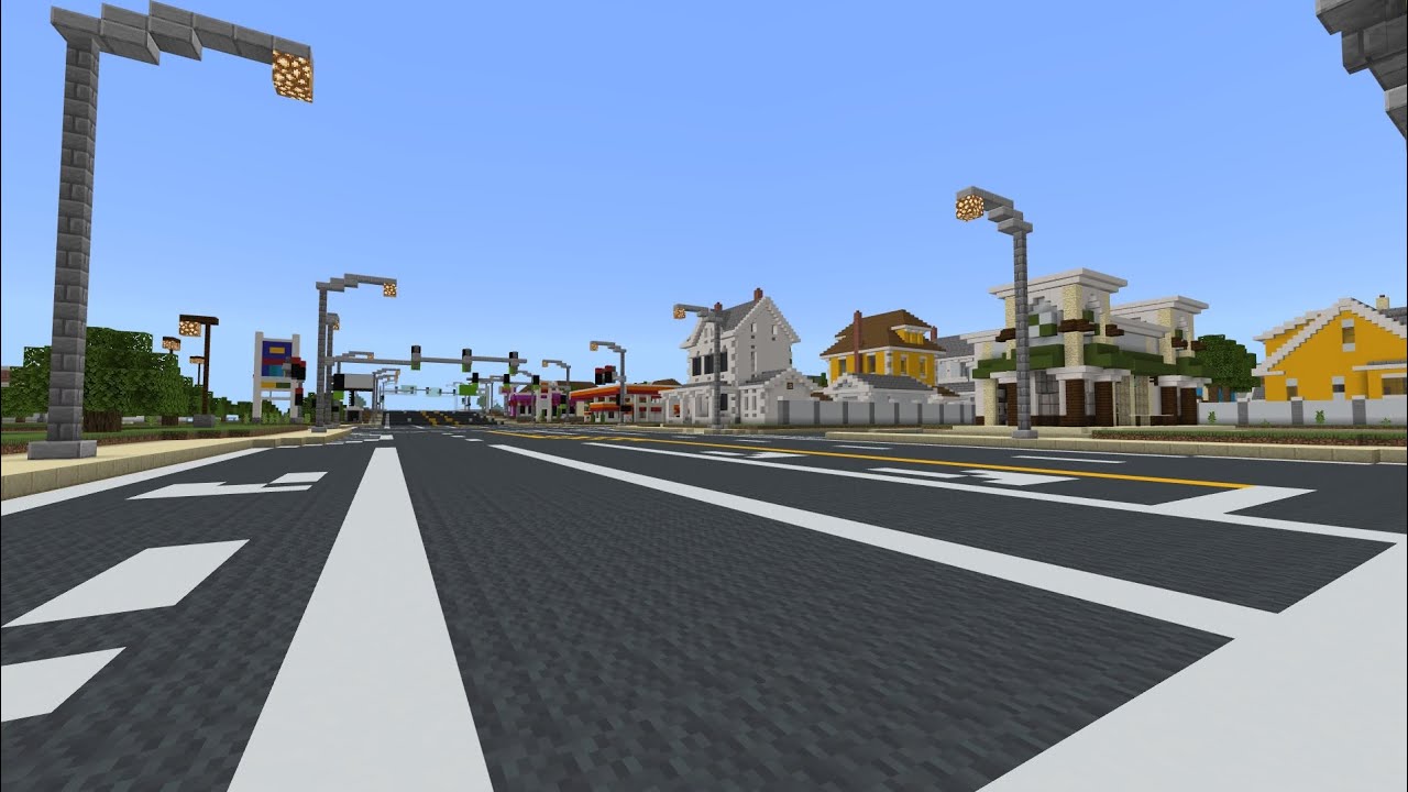 Minecraft: Cruising Around Evansburg!