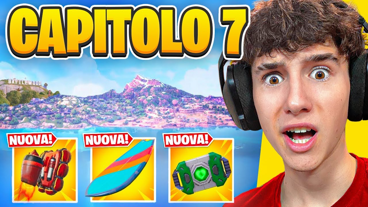 Prima partita nella nuova season capitolo 7!! Fortnite ITA
