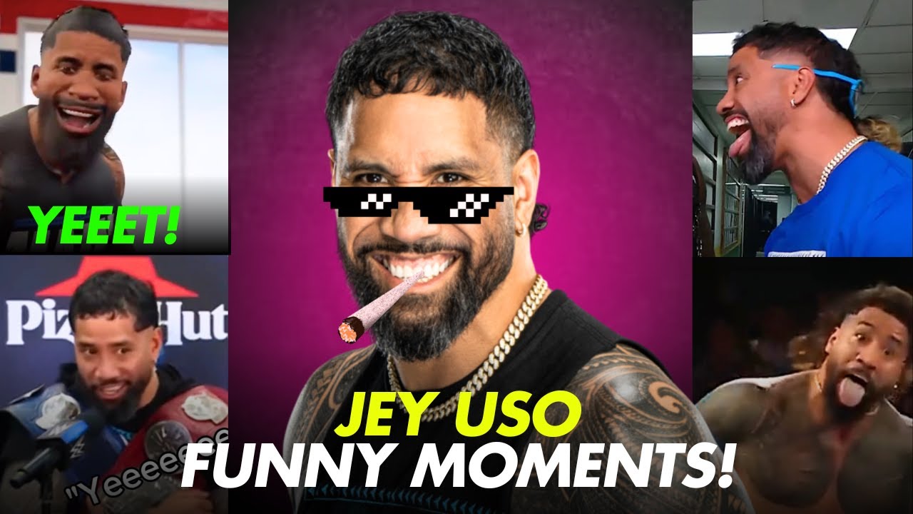 Самые смешные моменты Джея Усо! | Лучшие моменты WWE