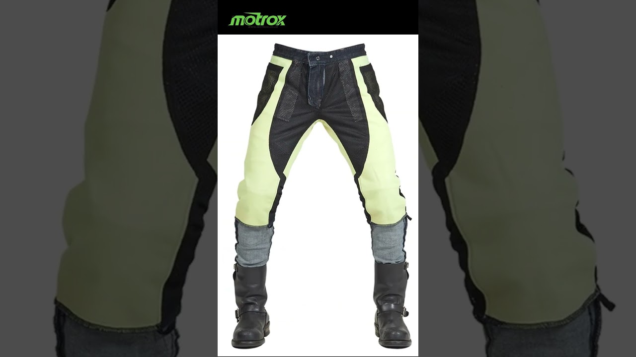 Motrox MK4 Motorcycle Kevlar Jeans with CE Approved Armors