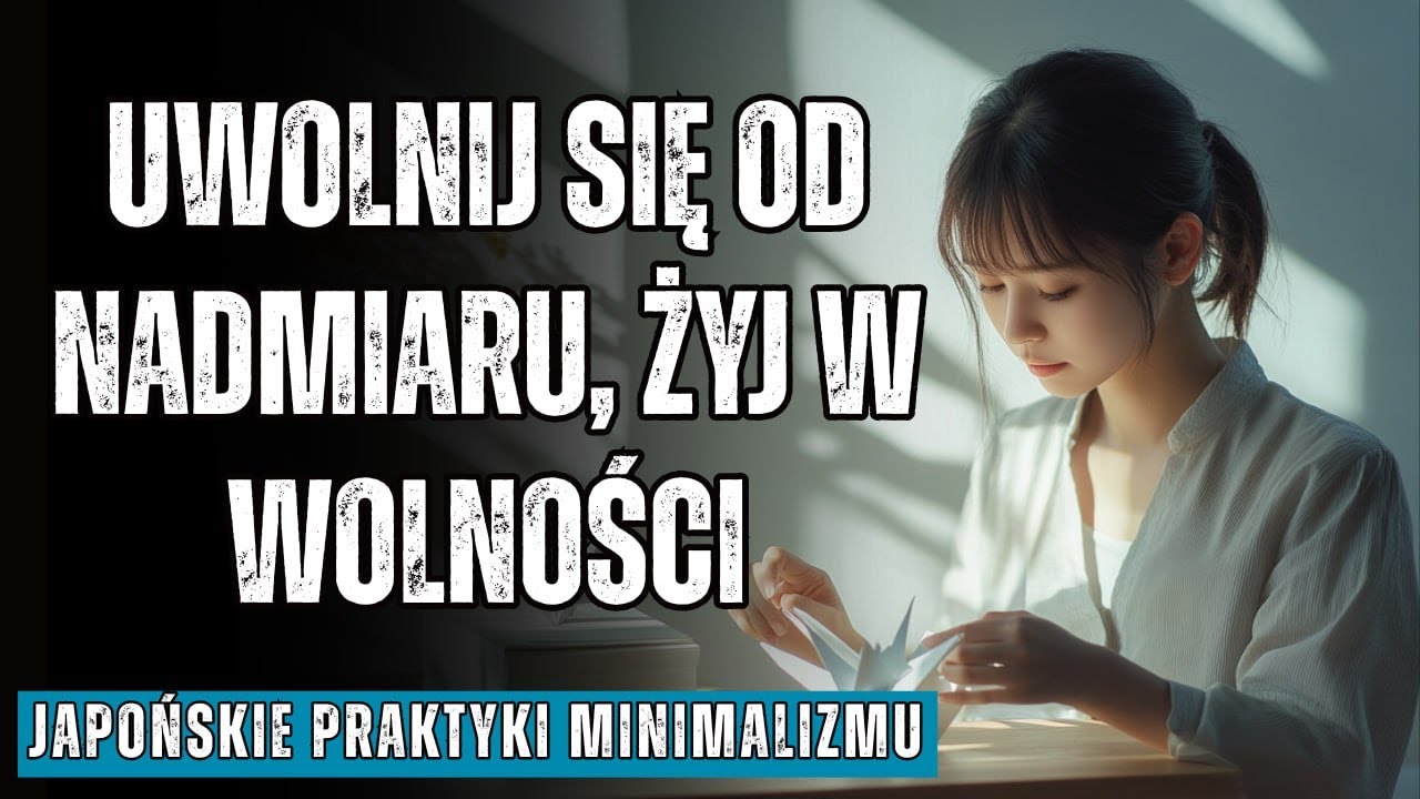 JAPOŃSKI MINIMALIZM: PRZESTAŃCIE gromadzić i zacznijcie naprawdę ŻYĆ