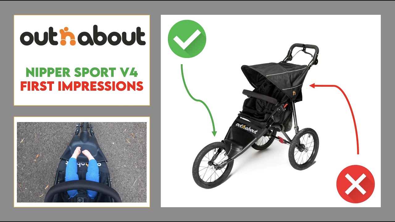 OUT N ABOUT - NIPPER SPORT V4 - FIRST IMPRESSIONS @outnabout6070