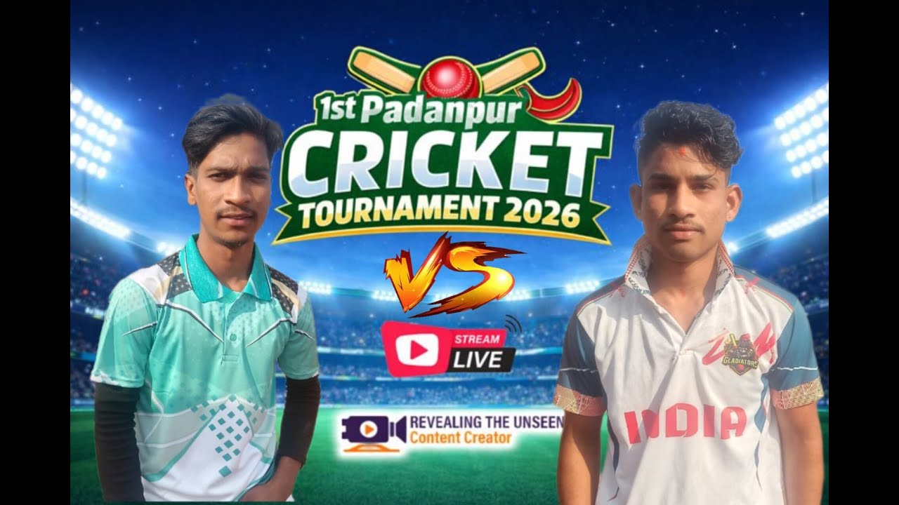 LIVE🛑: Padanpur Vs Belapada | 1st Padanpur Cricket Tournament #revealingtheunseen