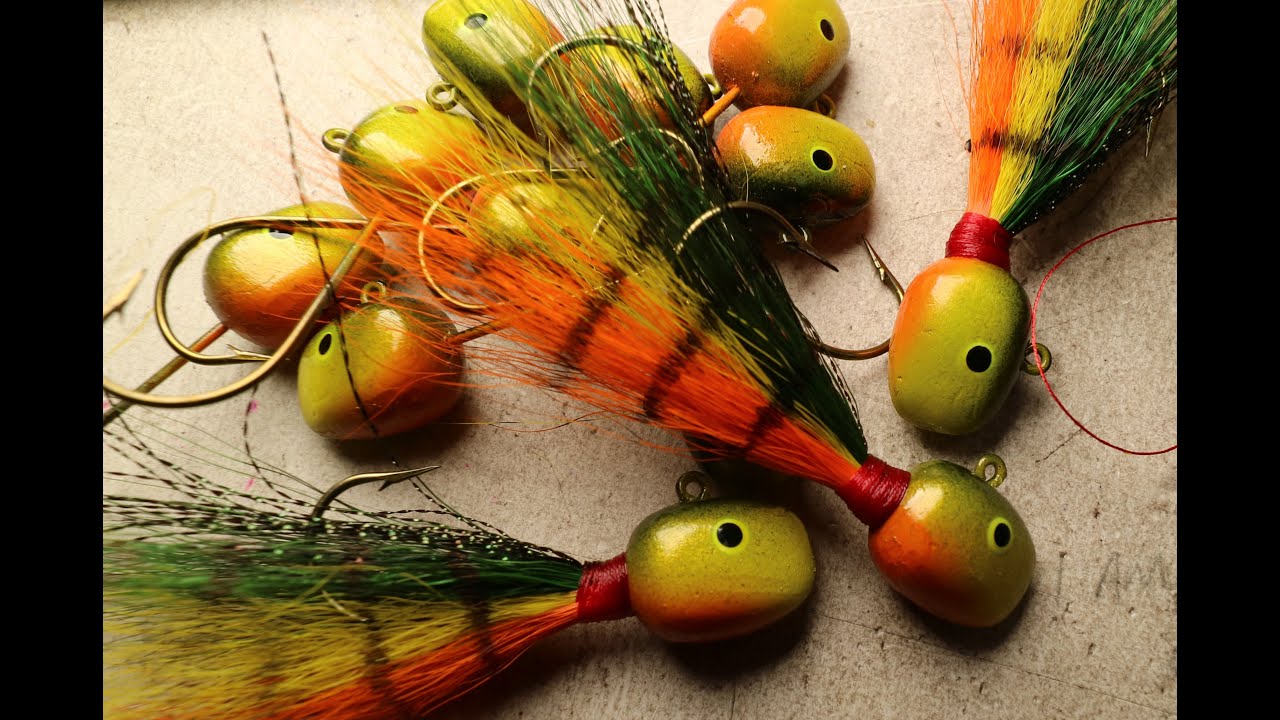 Jay's Perch Pattern Bucktail Jig