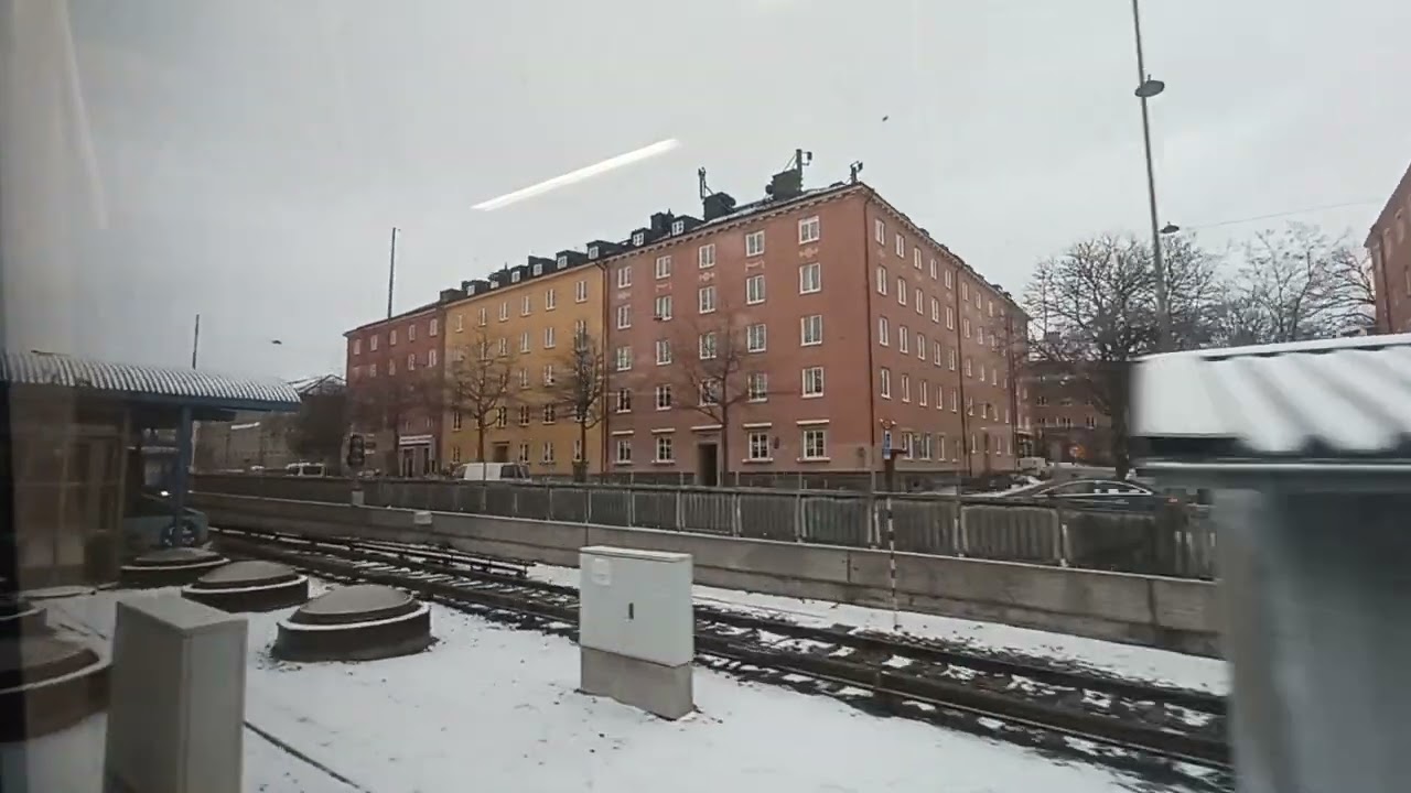 Tunnelbanan Från Odenplan Till Abrahamsberg 
