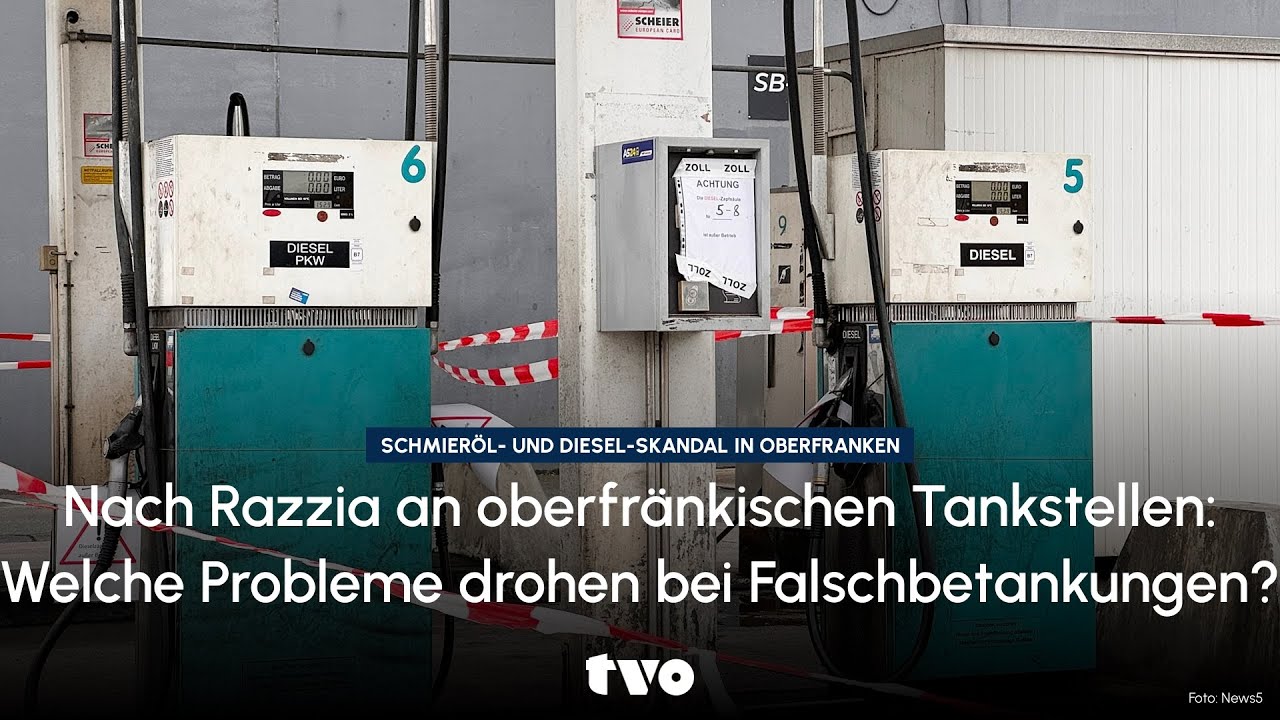 Nach Razzia an oberfr&auml;nkischen Tankstellen: Welche Probleme drohen bei Falschbetankungen?