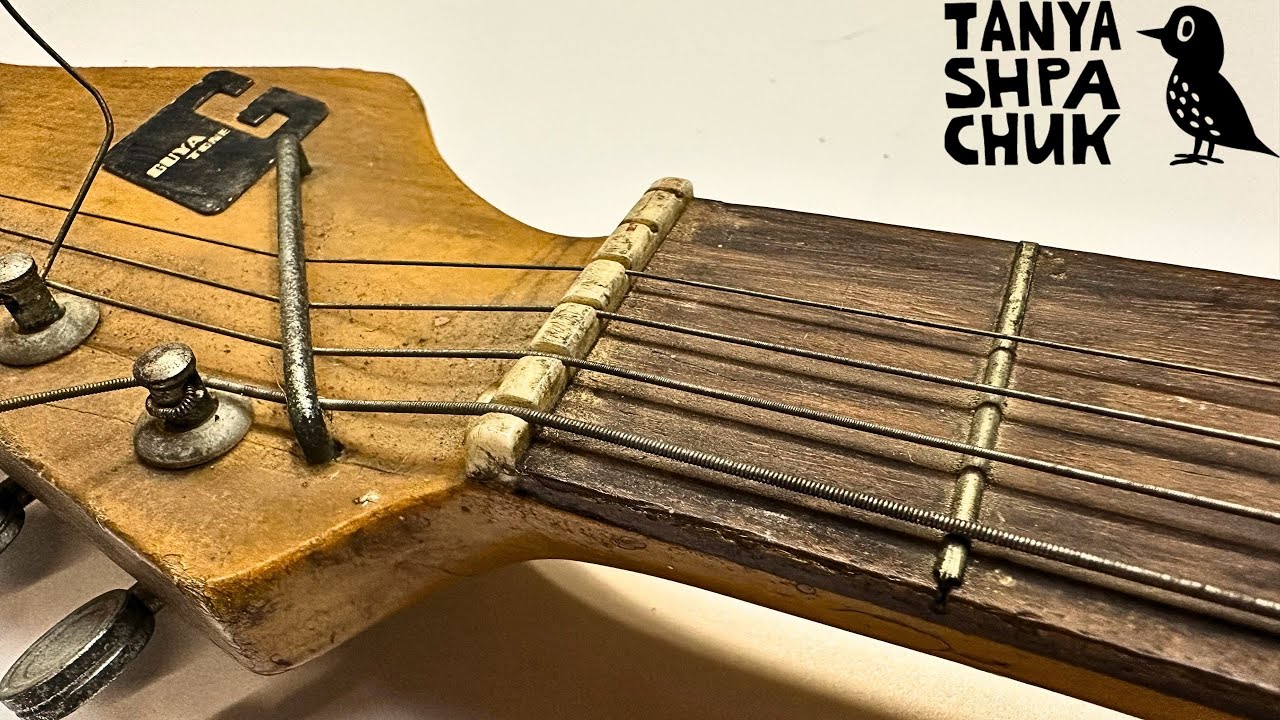 New life for a dirty old guitar