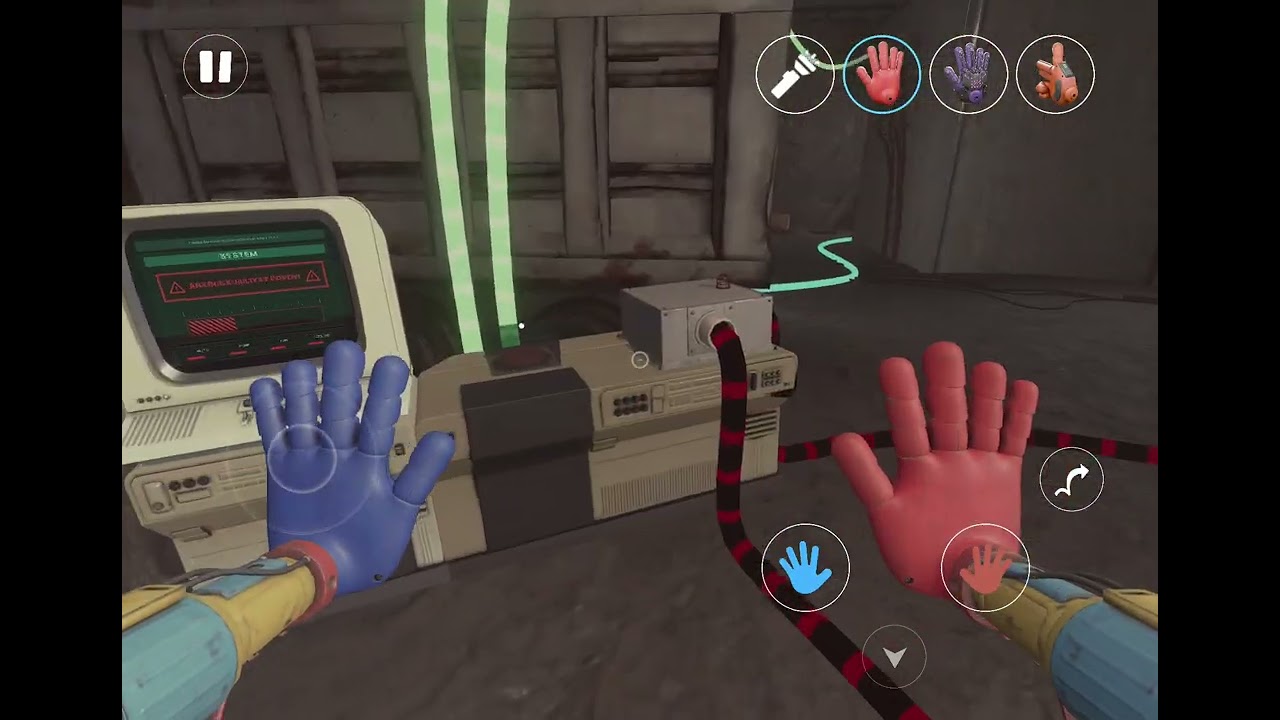 Watch me run away from Yarnaby poppy playtime chapter 4!