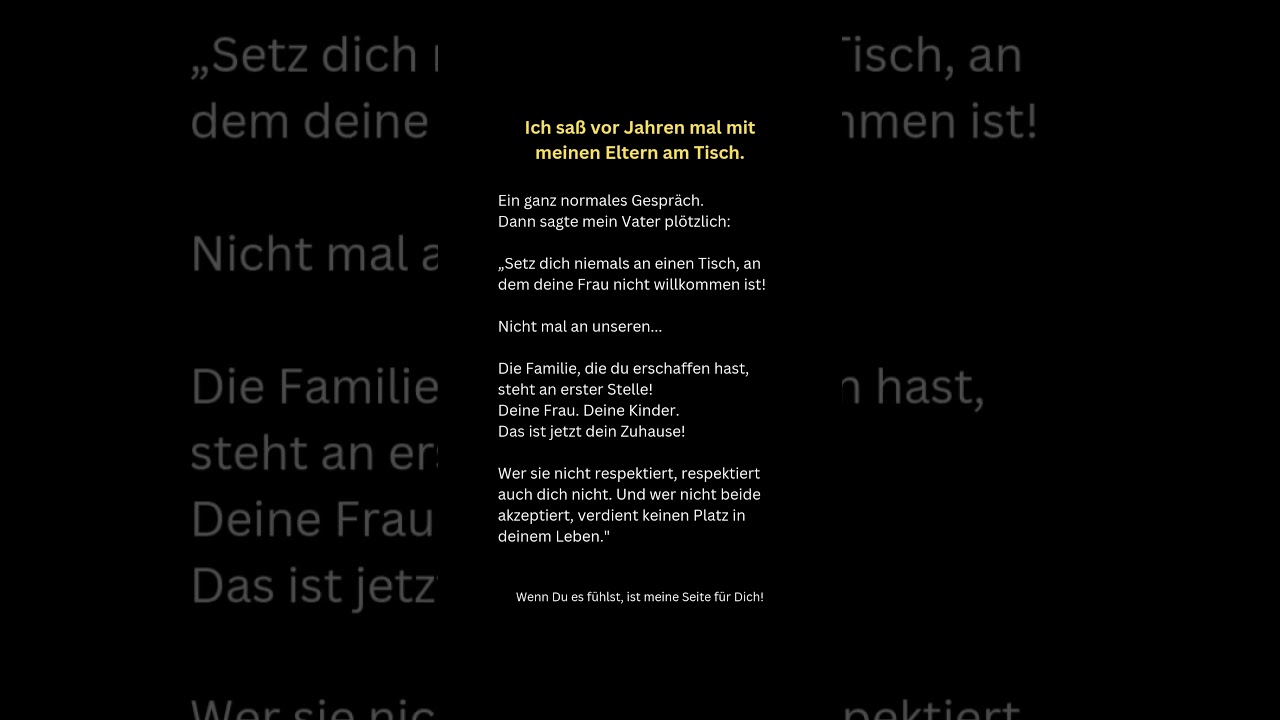 Die wahre Bedeutung von Familie: Wer du wirklich an deiner Seite brauchst