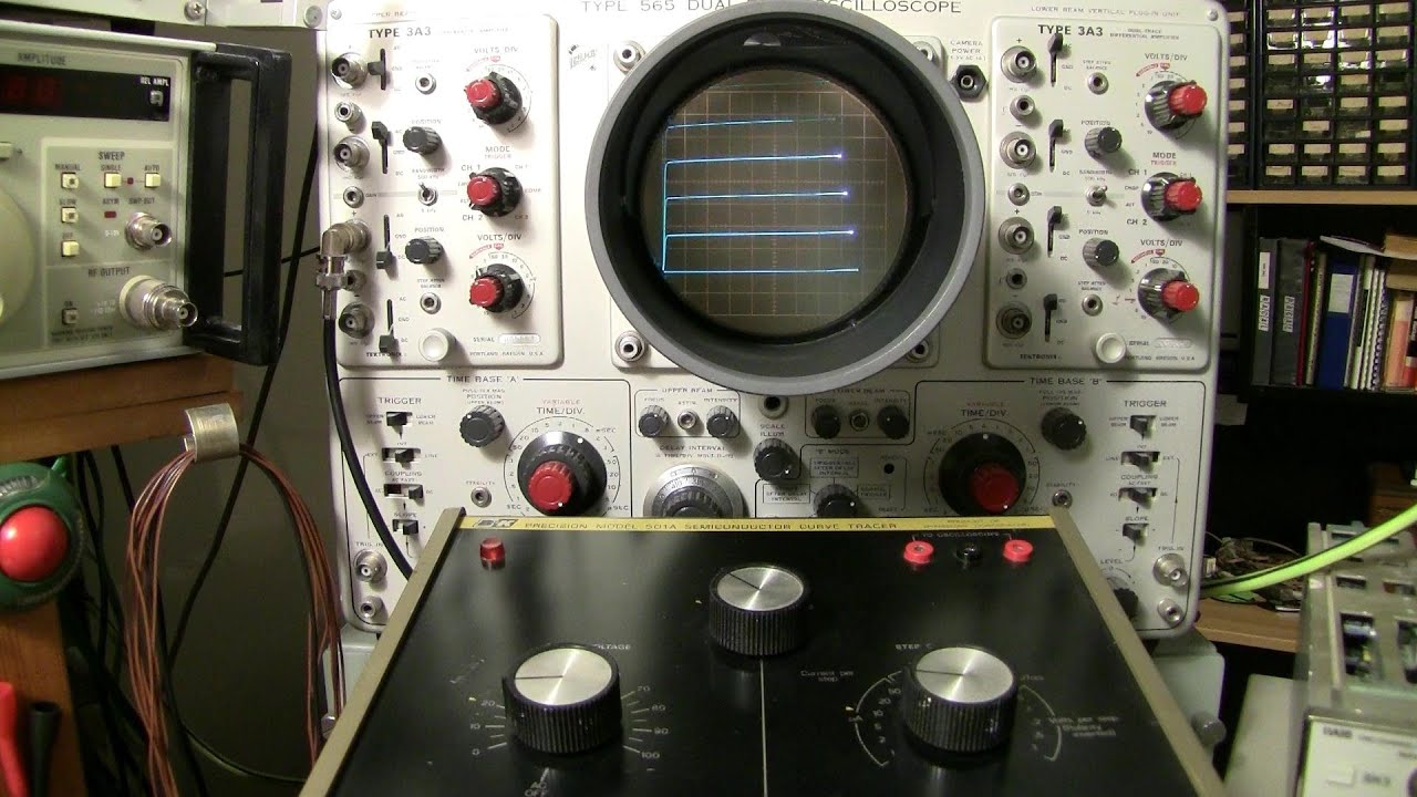 How to use a Curve Tracer to determine Transistor gain