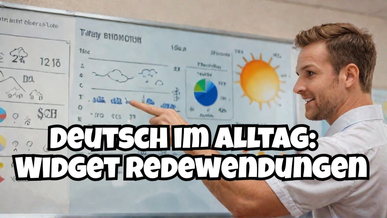 Deutsch im Alltag Wichtige Redewendungen zum Thema Wetter - Deutsch für Anfänger