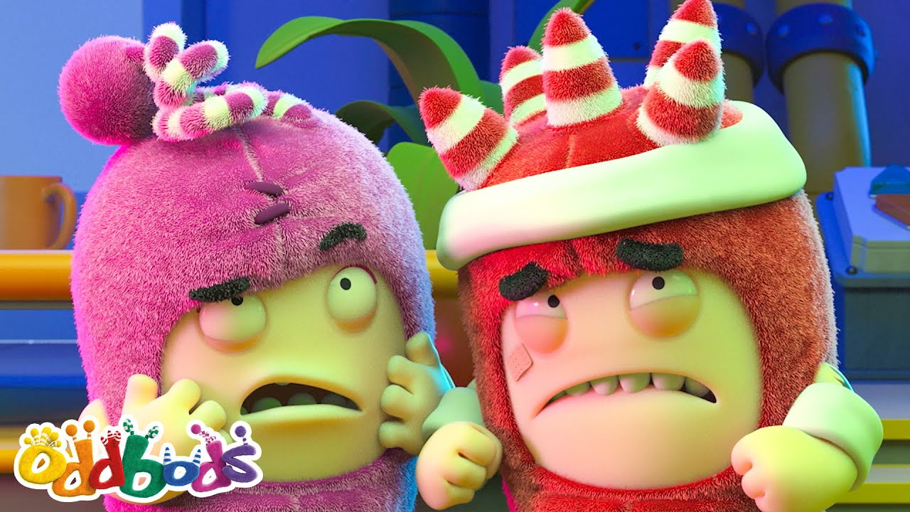Bau BUSUK Gila! 🧀🤢 | Oddbods | Cute Cartoons for Kids @Oddbods Malay