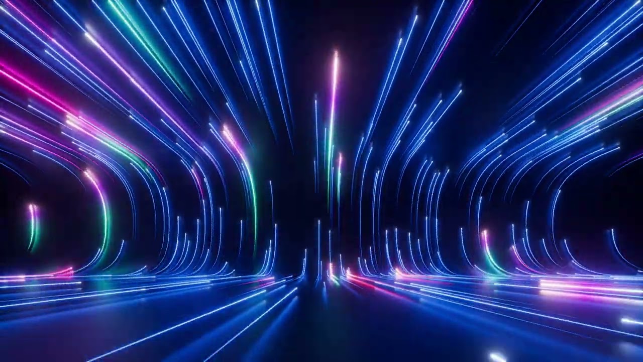 abstract background pink blue vertical neon lines