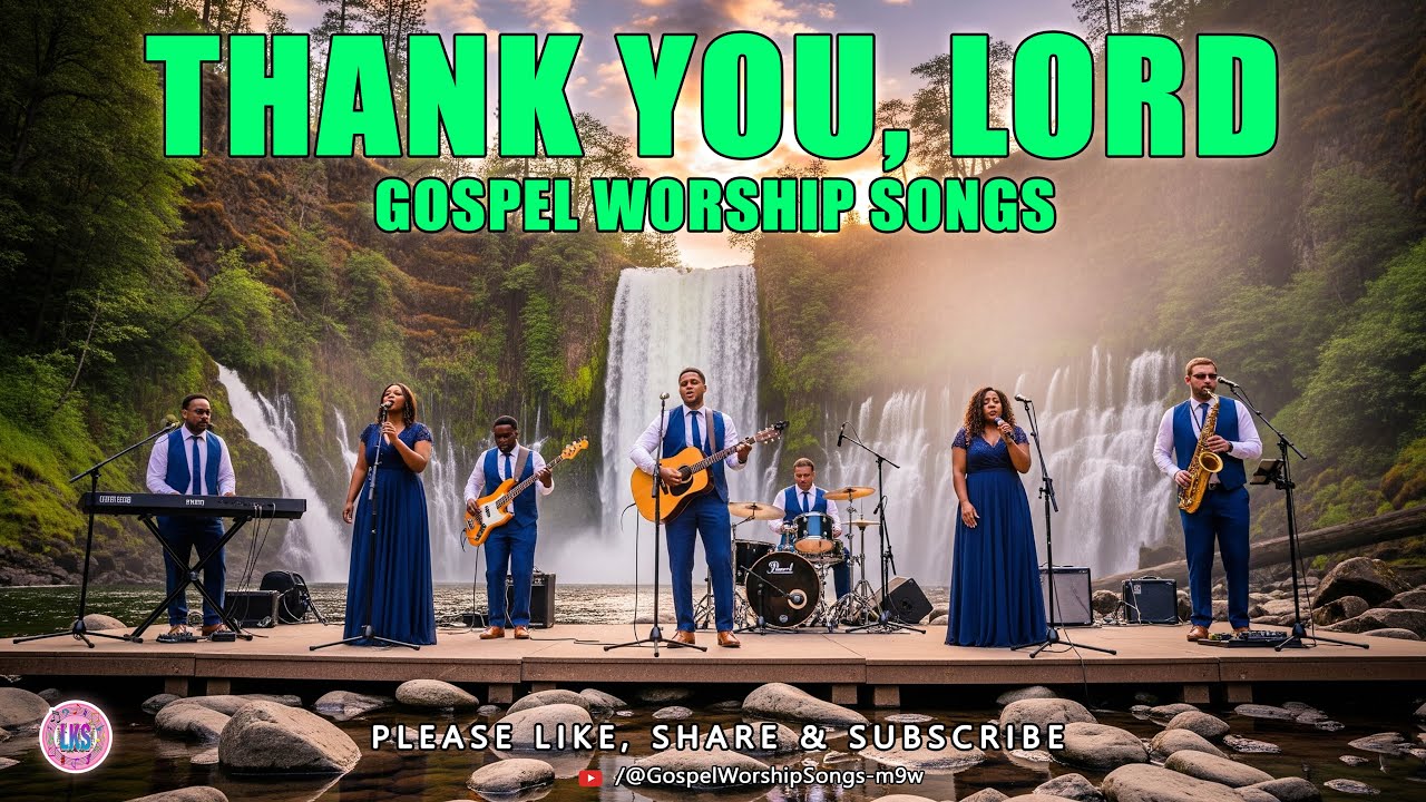 ✞ Thank You, Lord ✞ New Gospel Worship Songs ✞ Lyric Video 🎤🎤🎤🎵🎵🎵
