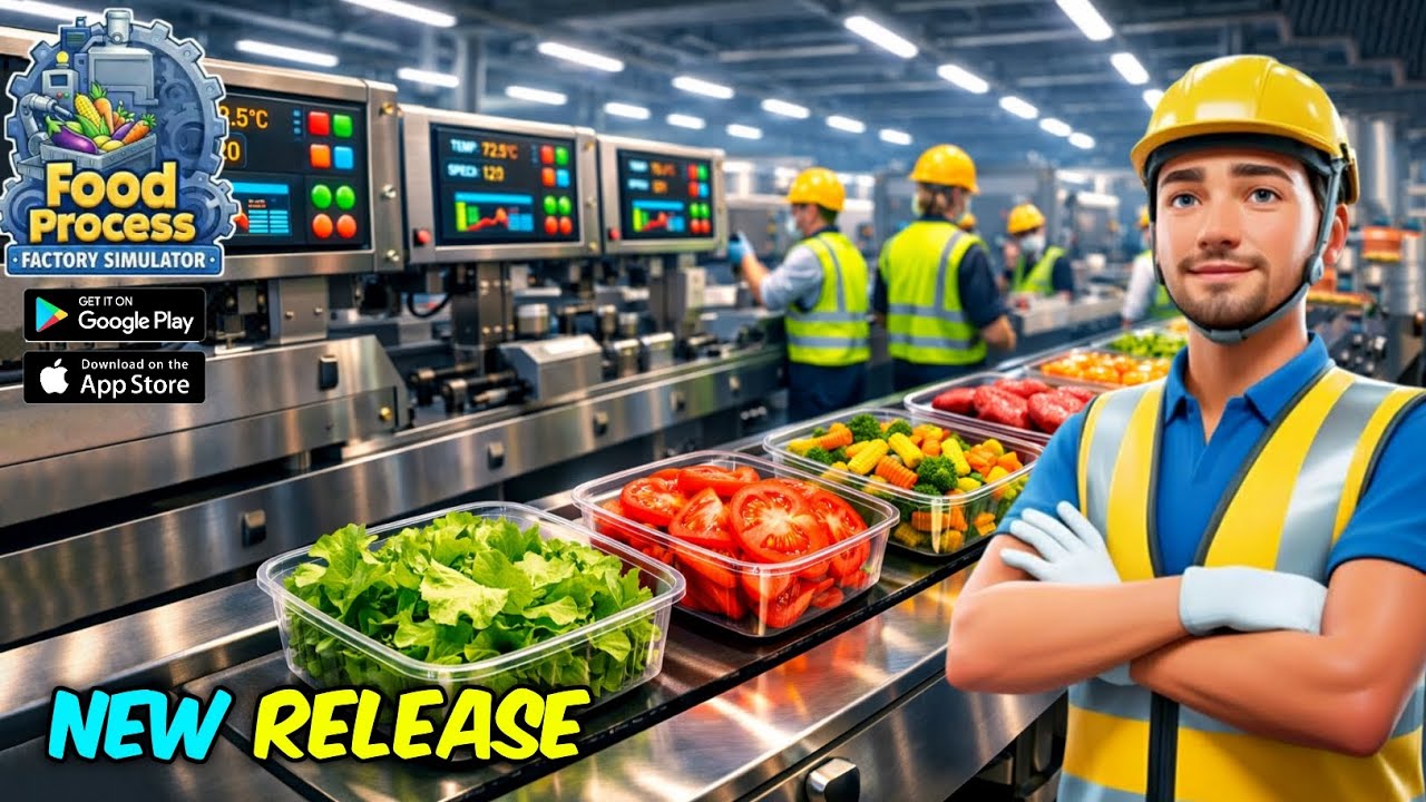 I Opened A Food Process Factory || Food Process Factory Simulator Mobile