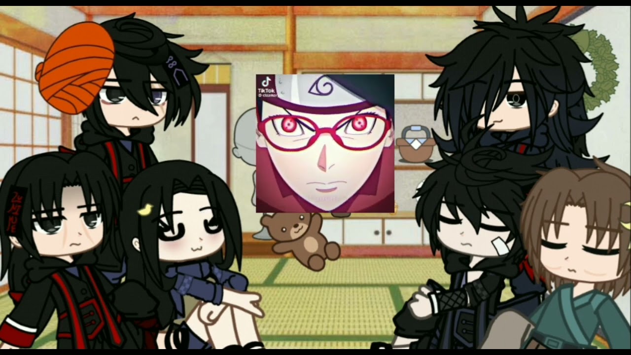 //FAMILIA UCHIHA REACT A SAKURA//🌸🤍//#sakura