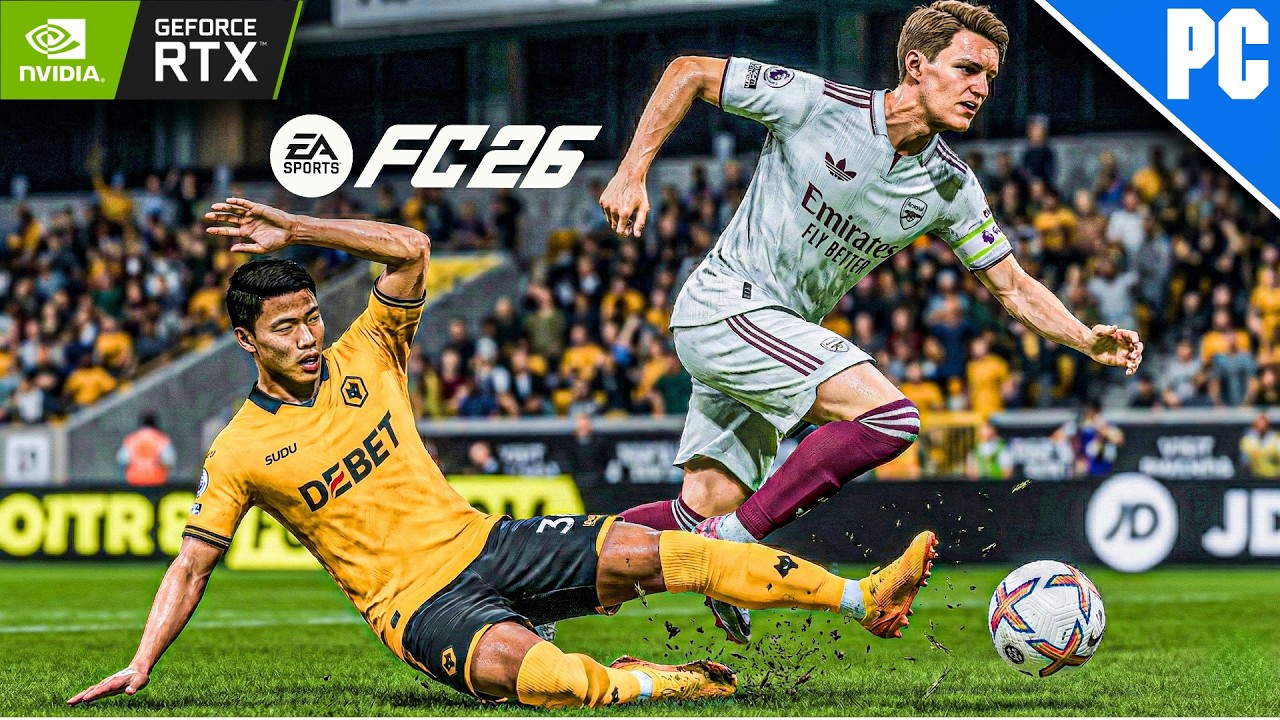 FC 26 - Wolves vs Arsenal | Ft. Gyokeres, Trossard, Rice | Premier League 25/26 | PC™ [2K60]