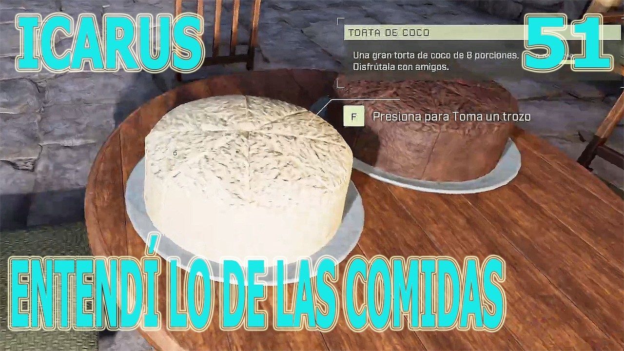 Entendí lo de las comidas. Icarus