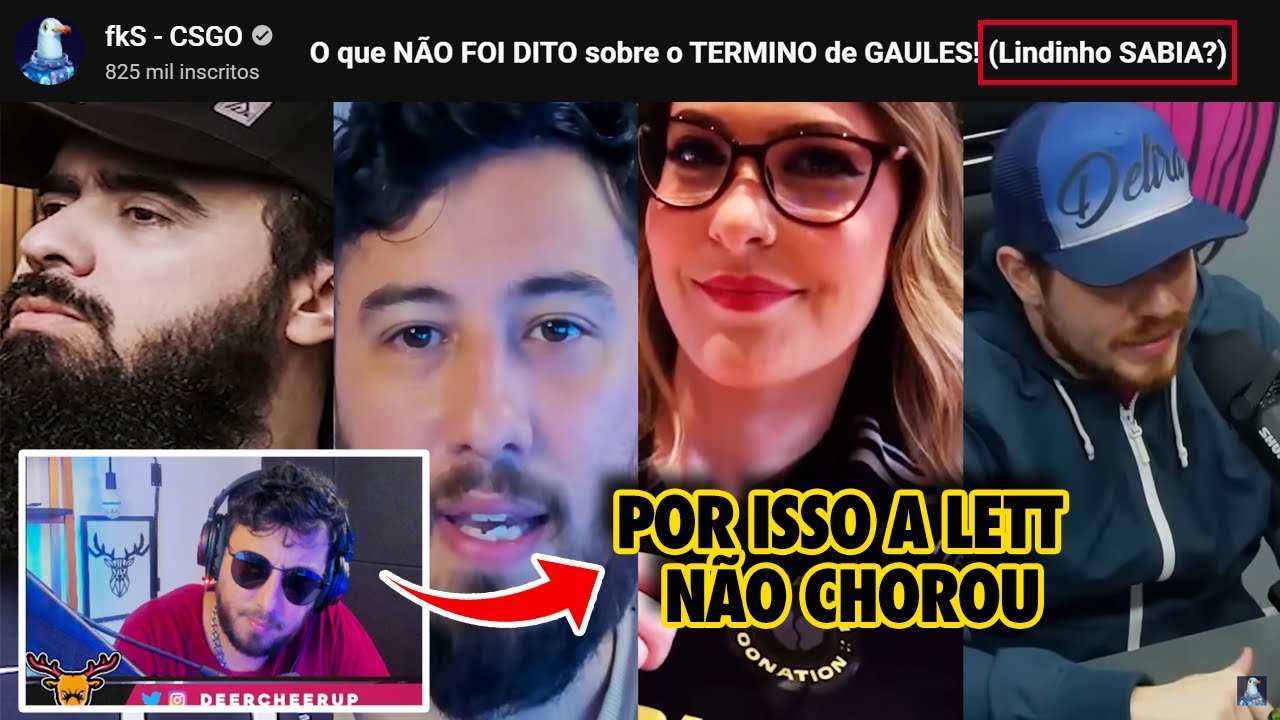 LINDINHO REAGE AO FKS: 