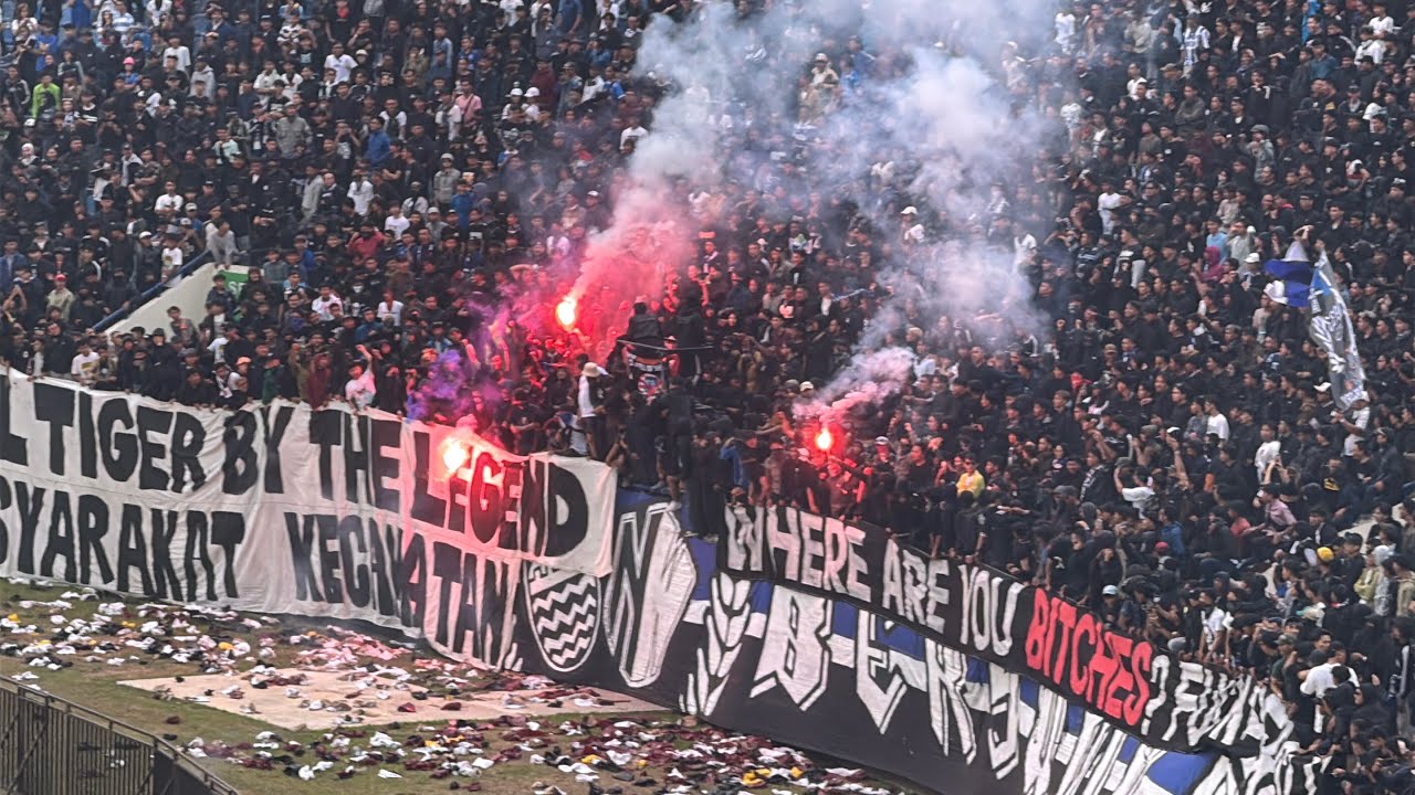 MATCH AMBIENCE PERSIB VS PERSIJA 2-0💙