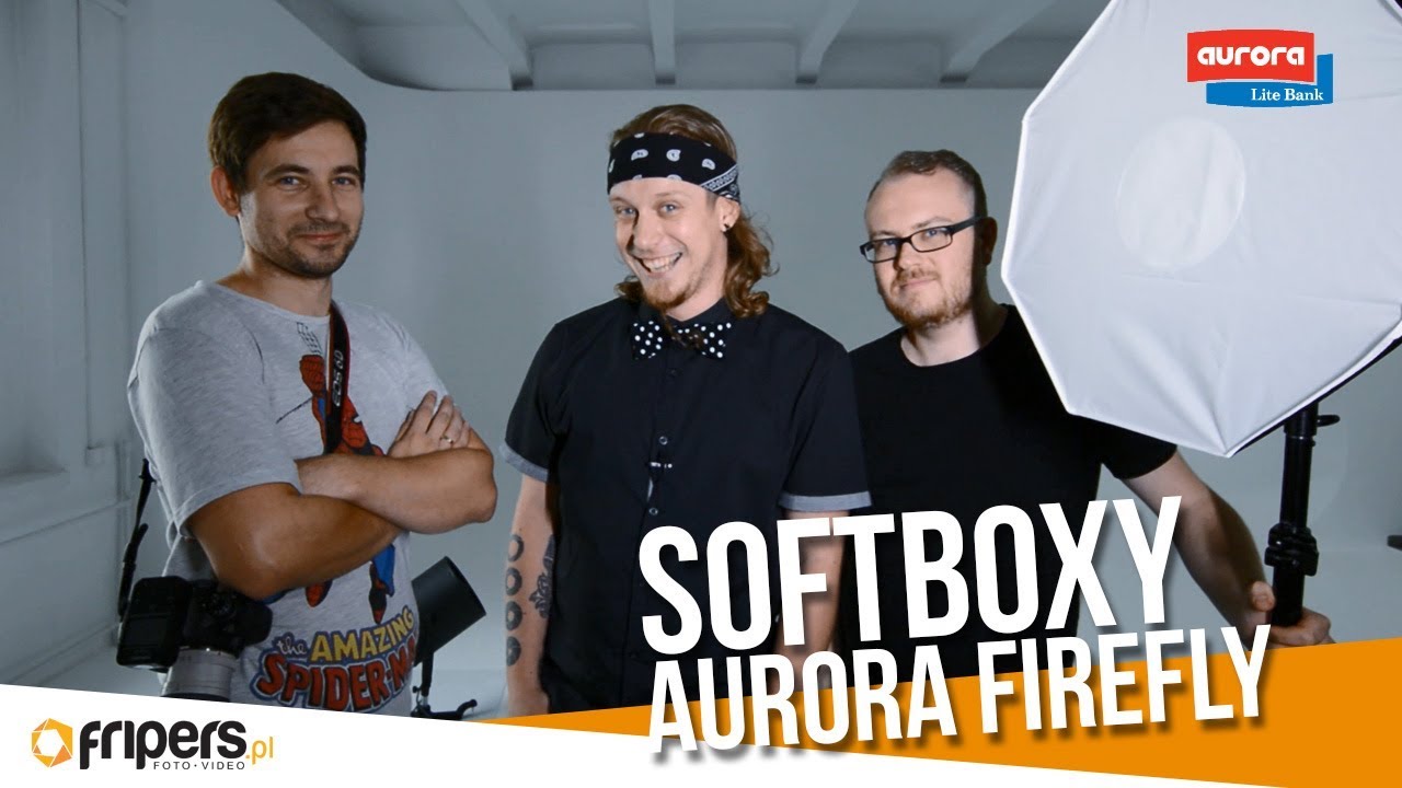 Softboxy Aurora Firefly w akcji