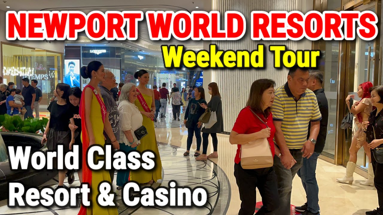 Philippines - NEWPORT WORLD RESORTS TOUR | World Class Entertainment Destination in Metro Manila