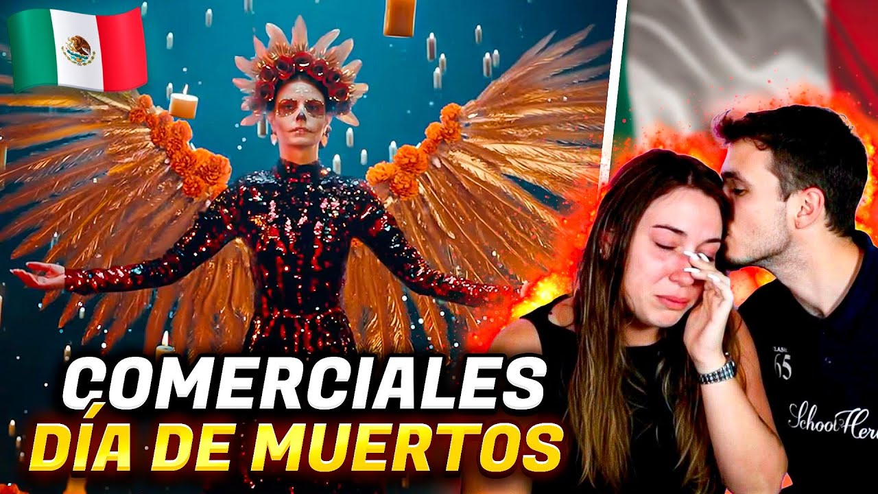 🇪🇸 REACCI&Oacute;N a COMERCIALES de D&Iacute;A de MUERTOS 2025 😭🇲🇽 **imposible no llorar**