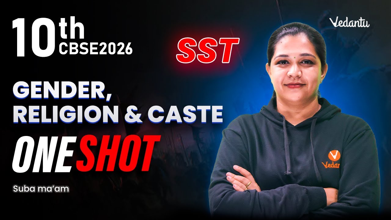 Gender Religion and Caste | Oneshot | Class 10 SST | CBSE 2026 | Suba Ma'am