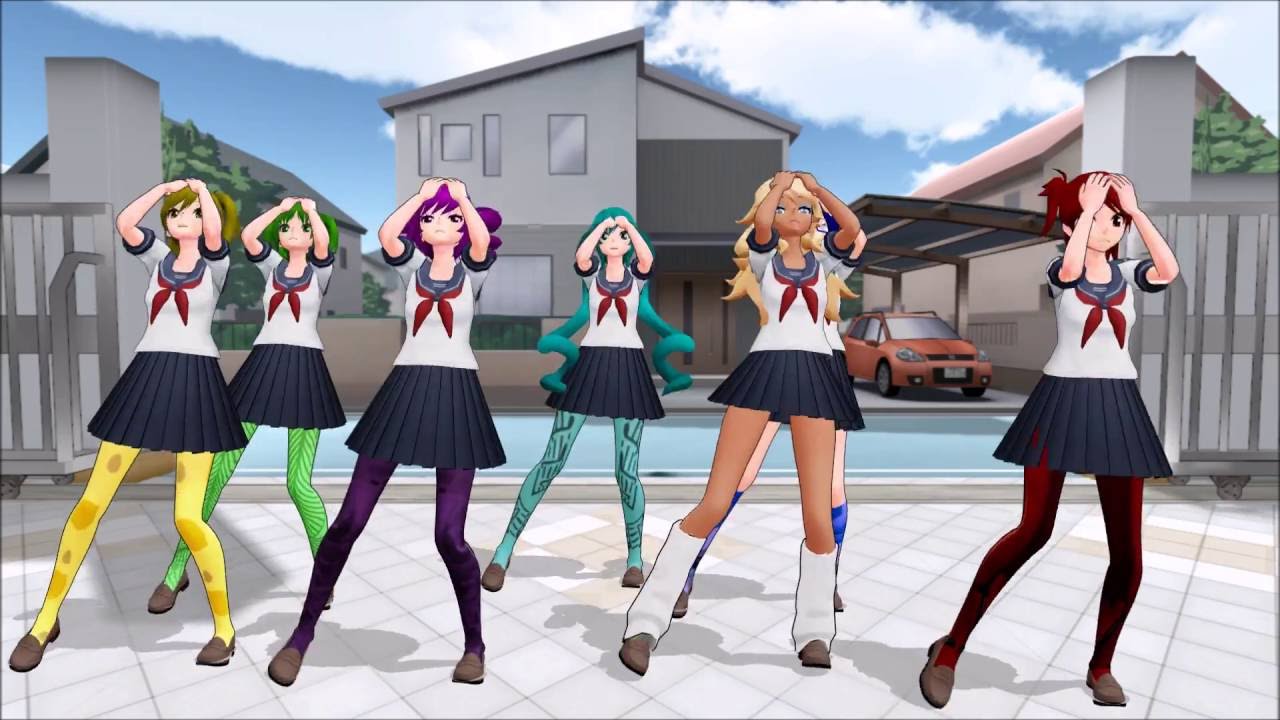[MMD] Yandere Simulator Rainbow 7 : Die Young