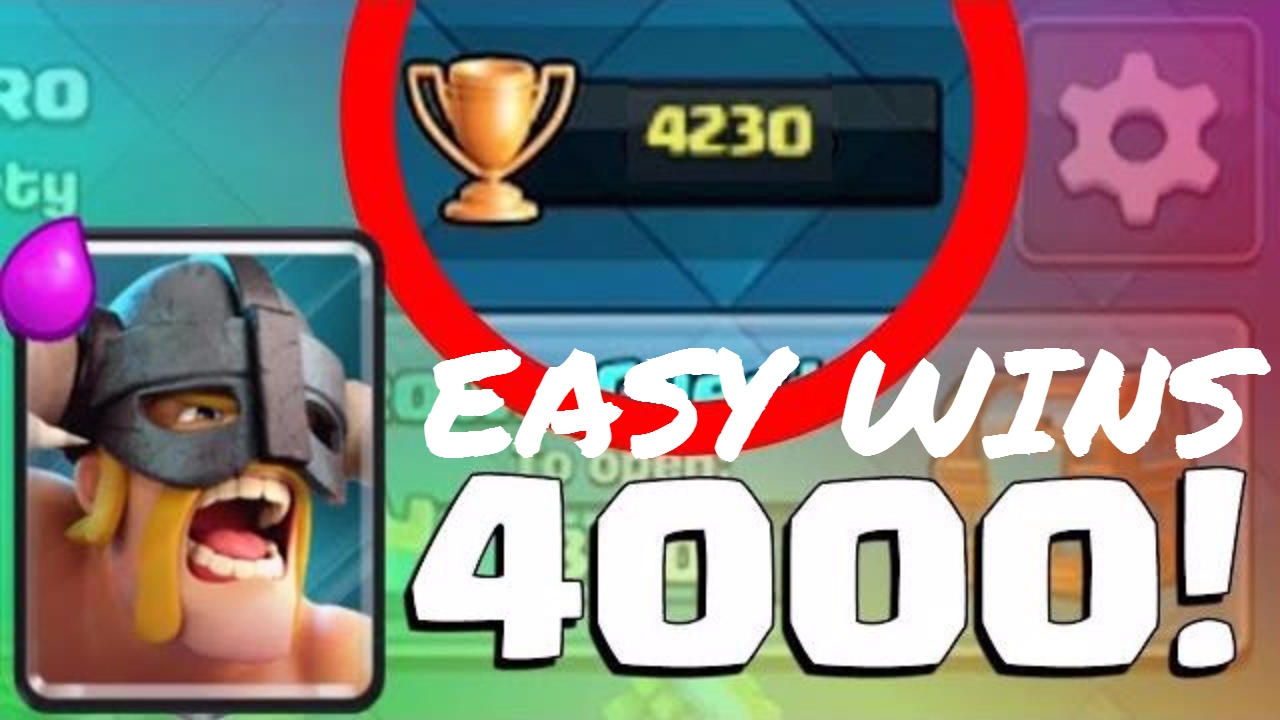How To Get To 4000 Trophies Challenge &bull; Clash Royale Deck &bull; Get to Challenger 1 F2P &bull;NO LEGENDARIES