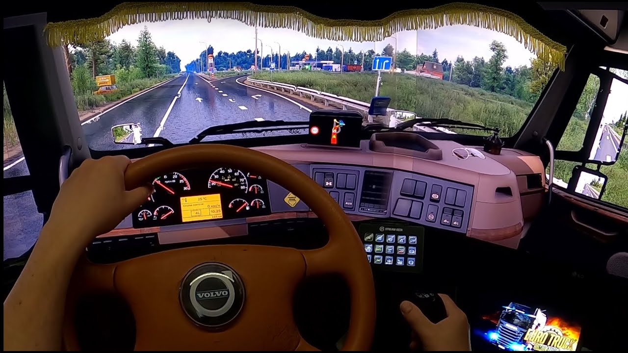 ETS2 : С реалистичной графикой 