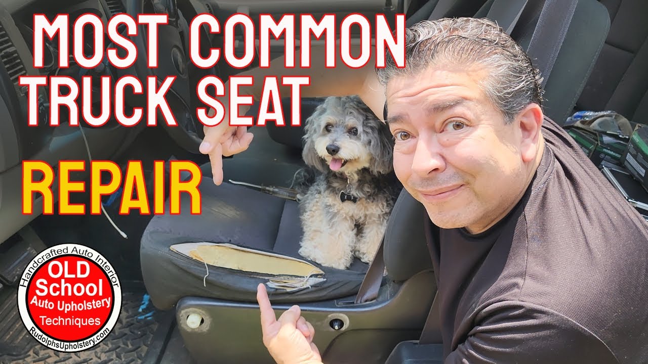 DIY Vinyl Upholstery: Truck Seat Repair Tips for Beginners