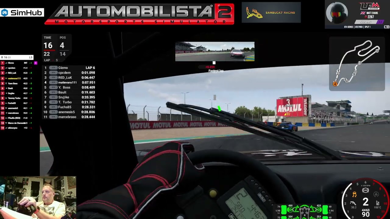 #LFM Le Mans GT4 race S19