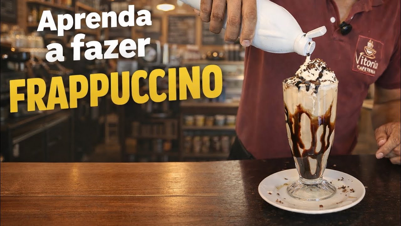 Frappuccino Cremoso | Receita Fácil com Cappuccino em Pó
