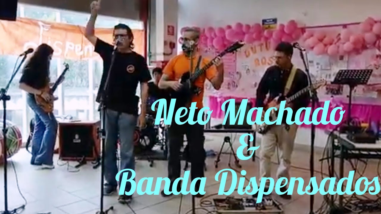 Neto Machado e Banda Dispensados nos 15 anos da ETEC Uirapuru