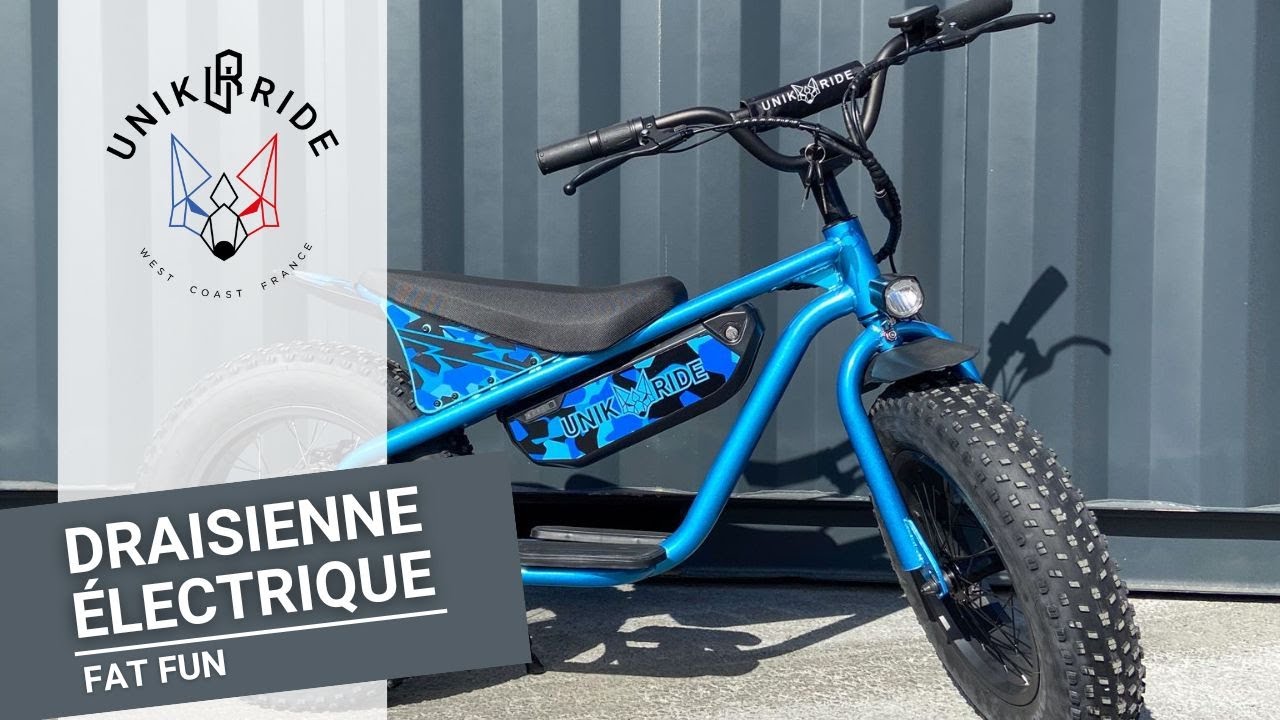 DRAISIENNE ÉLECTRIQUE ENFANT