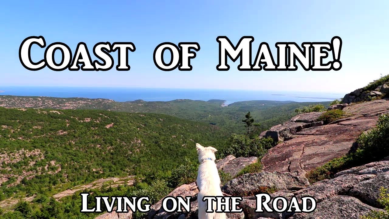 #VanLife Free Camping by a Pond & Acadia #LivingOnTheRoad