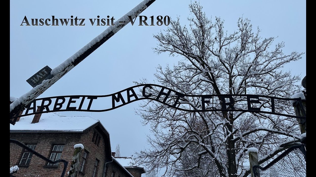 Visite du camp d'Auschwitz en VR180