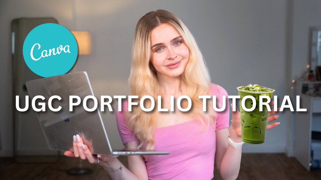 UGC Portfolio mit Canva erstellen (Schritt-für-Schritt)