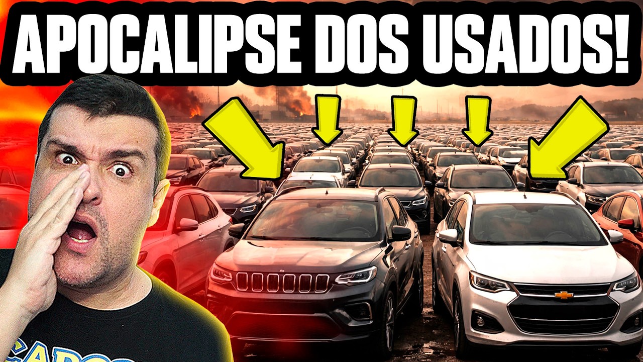 O COLAPSO DO MERCADO de CARROS USADOS J&Aacute; COME&Ccedil;OU? CULPA DA BYD? PRE&Ccedil;OS v&atilde;o DESPENCAR? E AGORA?